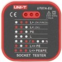NETWORK SOCKET TESTER UT-07A-EU UNI-T NETWORK SOCKET TESTER UT-07A-EU UNI-T