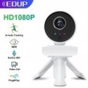 EDUP 1080P Full HD Web Camera / Autofocus / Smart WiFi with Microphone / Portrait Tracking / USB / 4K