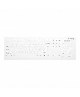 CHERRY AK-C8112 tastatūra Medicīnisks USB QWERTY Ziemeļvalstu Balts