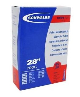 Schwalbe 10426343 bicycle inner tube Presta valve 28"
