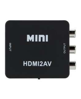 RoGer Adapteris to Transfer RCA to HDMI Signal (+Audio)