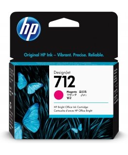 HP 712 29-ml Magenta DesignJet Ink Cartridge