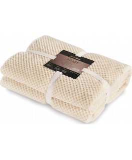 Ruudullinen DecoKing Henry, kerma, 150 cm x 200 cm