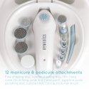 HoMedics MAN-3023A-EU manicure/pedicure implement Set Plastic Blue, White