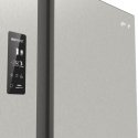 Gorenje NRR9185EAXL side-by-side refrigerator Freestanding 550 L E Silver
