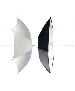Elinchrom 26062 рефлектор для фотостудии Зонт Черный, Серебристый, Прозрачный