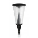 TFA-Dostmann 47.1008 rain gauge Black, Transparent