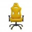 White Shark Monza Datorspēļu krēsls Polsterēts sēdeklis Dzeltens