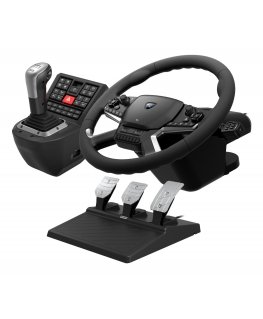 Hori Force Feedback Truck Control System Must USB Rool + pedaalid + juhtpult PC