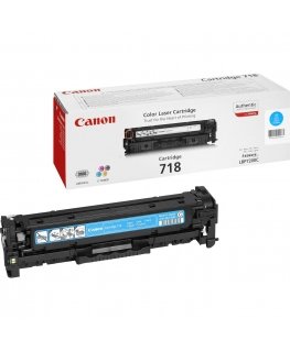 Canon CRG-718 C тонерный картридж 1 шт Подлинный Голубой