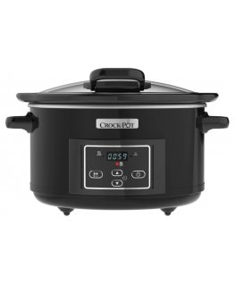 Crock-Pot CSC052X slow cooker 4.7 L Black, Silver