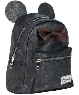 Minnie Mouse School Bag Black