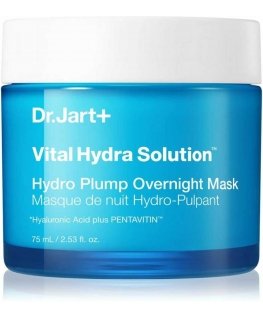 Dr. Jart+ Vital Hydra Solution Hydro Plump Overnight Mask naktinė drėkinamoji kaukė su hialurono rūgštimi, 75 ml