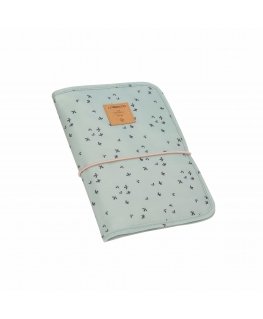 Lässig 1106008556 changing mat Polyester Black, Mint colour Flat