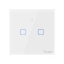 Touch light switch WiFi + RF 433 Sonoff T1 EU TX (2-gang)