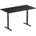 Height-adjustable table Up Up Bjorn Black, Table top M Black