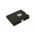 EXENTRI EX 101 wallet/card case/travel document holder Black