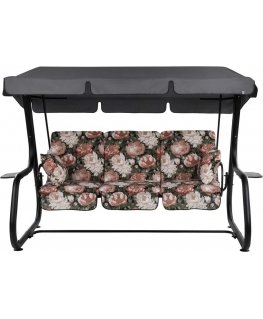 Rimini Black Edition A101-23PB PATIO Garden Swing