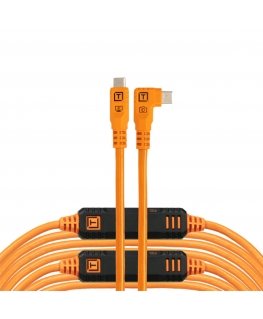 Tether Tools TetherPro USB-C Optima 10G rechts orange 9,4m