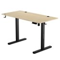 SENSE7 table electric table frame black (without top)