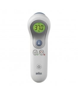 Braun BNT300WE цифровой термометр для тела Дистанционный термометр Белый Лоб Кнопки