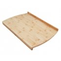 King Hoff BAMBOO BOARD 45x33cm DOUBLE-SIDED WITH EDGE KINGHOFF KH-1684