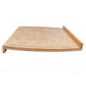 King Hoff BAMBOO BOARD 45x33cm DOUBLE-SIDED WITH EDGE KINGHOFF KH-1684
