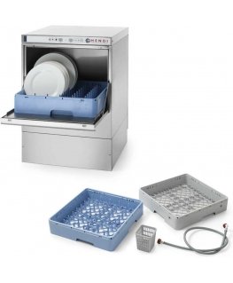 Hendi Baro indaplovė + dozatorius + siurblio krepšelis 50x50cm 400V 3 PROGRAMOS