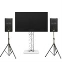 DJ table mount for TV screen holder
