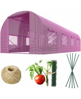 Tunel sodo 2,5 x 4 m (10m2) rožinė Plonos