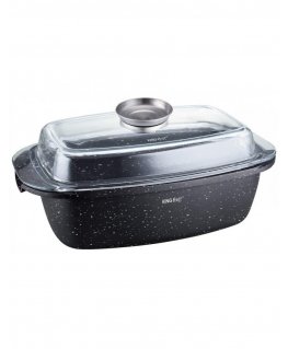 King Hoff Marmurinis skrudintuvas su dangčiu 5,5L KINGHOFF KH-1608