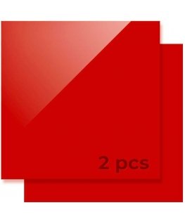 xTool 3mm red acrylic sheets 3pcs