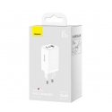 Baseus GaN5 Pro Universal White AC, USB Fast charging Indoor