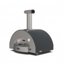 Alfa Forni Classico 2 Pizze Hybrid Schiefer Grau