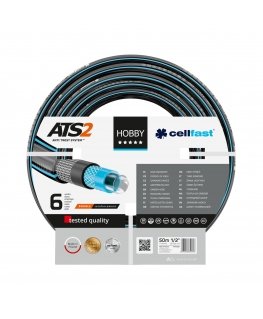 CELLFAST 16-201 шланг для полива 50 m Наземный Черный