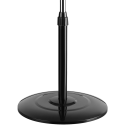 Standing fan controlled by TEESA remote control, black