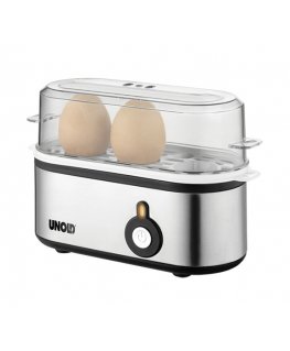 Unold 38610 munankeitin 3 munaa 210 W Ruostumaton teräs