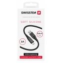 Swissten Soft Silicone USB - Lightning Data and Charging Cable 0.4m