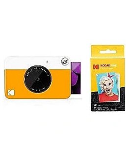 Kodak Printomatic + Opakowanie wkładów na 20 zdjęć - żółty