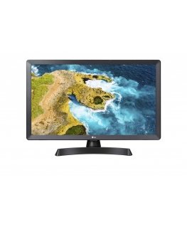 LG HD 24TQ510S-PZ tv 59,9 cm (23.6") Älytelevisio Wi-Fi musta, Harmaa 250 cd/m²