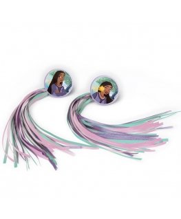 Pyöräkoristeet Wish, vihreä-vaaleanpunainen-violetti