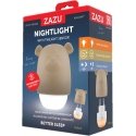 Zazu Benny the Bear night light, Taupe