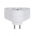 Maclean MCE214 power plug adapter Type E (FR) Type F White