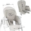 R Kids Belo Lindo Tugo high chair insert, grey