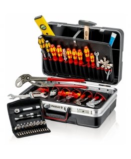 Knipex 00 21 21 HK S mechanics tool set 52 tools