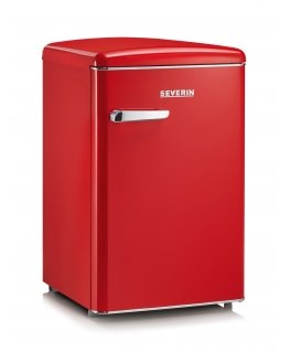 Severin RKS 8830 Retro combi-fridge Freestanding 108 L D Red