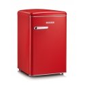 Severin RKS 8830 Retro combi-fridge Freestanding 108 L D Red