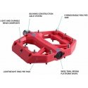 Shimano PD-GR400 Flat Pedal polkimet, punainen