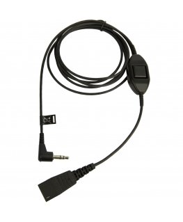 Jabra 8735-019 audio kabelis 0,5 m QD 3.5mm Melns