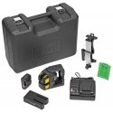Battery-powered cross laser level STABILA LAX 500G